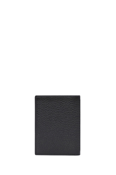 Derimod Men's Black Leather Card Holder 000A2D3102Ft