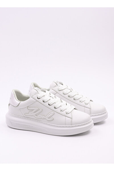 Karl Lagerfeld Beyaz Erkek Sneaker KAPRI MENS Signia Patch Embro