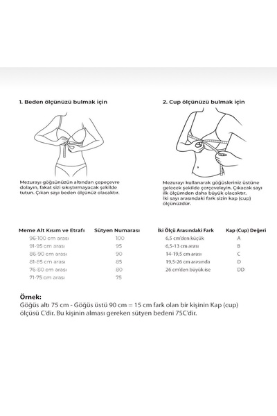 AYSEMİN TEKSTİL Plus-size gathering bra