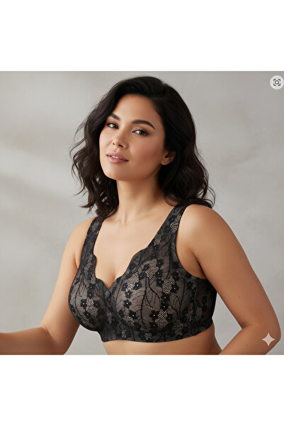 pae Sutien de maternitate Ghost, cu model din dantelă, fără cusături, respira...