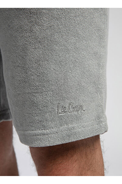 Lee Cooper Regular Fit Gri Erkek Şort 252 LCM 221019 NAUTSA GRİ