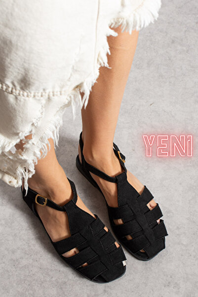 diya shoes Kadın İthal Süet Sandalet - Rahat Ortopedik Günlük Yazlık sandalet