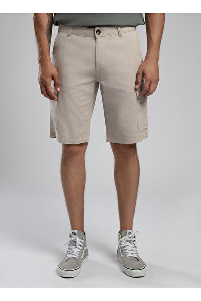 Lee Cooper Relaxed Bej Erkek Şort 252 LCM 221013 MAN 1 BEJ