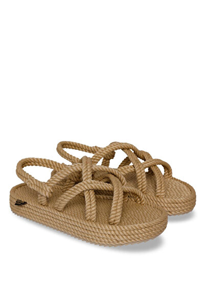 Nomadic Republic Beige Women's Sandals Bod.0012.P