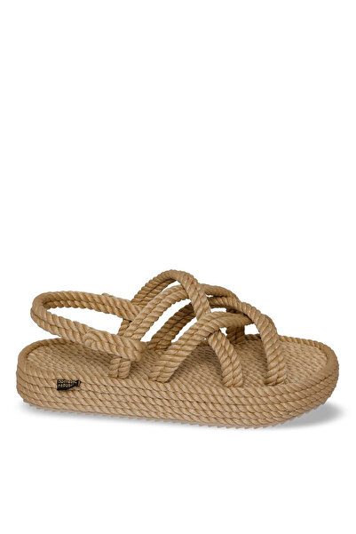 Nomadic Republic Beige Women's Sandals Bod.0012.P