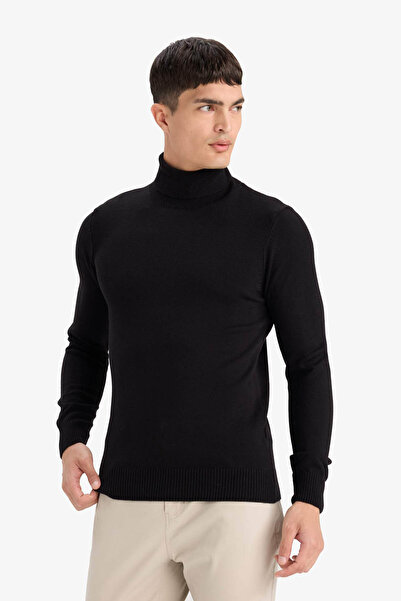 DeFacto Black Men's Sweater R1124Az/Bk27