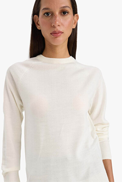 DeFacto Ecru Women's Sweater I6913Az/Er99