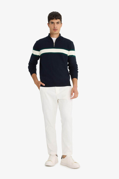 DeFacto Navy Blue Men's Sweater Y4193Az/Nv163