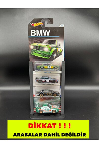 3D Atelier 1:64 Diecast Model Uzun ve Kısa Kart Regular Stand - 4 Araçlık
