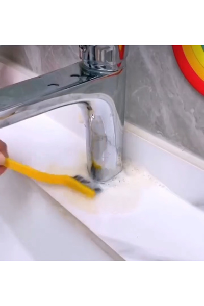 SEVEN7 3lü İnce Temizlik Fırçaları Bakır Tel - Tel - Naylon Tel