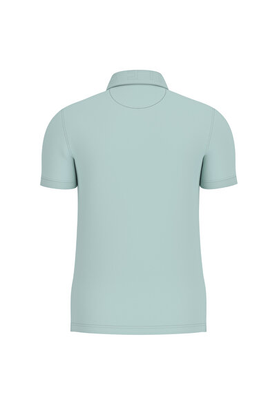 Guess Ανδρικό μπλουζάκι πόλο με σχέδιο πράσινο M5GP66J1314G8CV NOLAN SS POLO