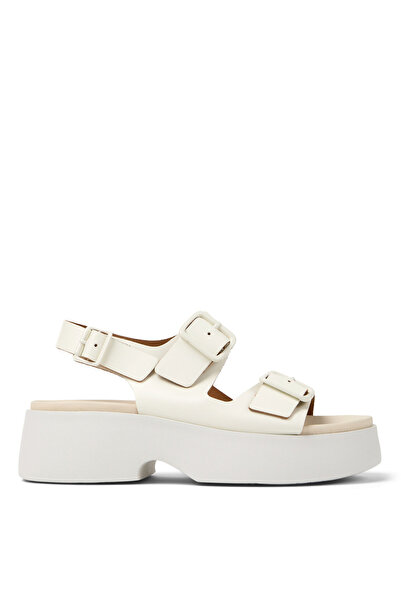CAMPER Beyaz Deri Kadın Sandalet K201712-002