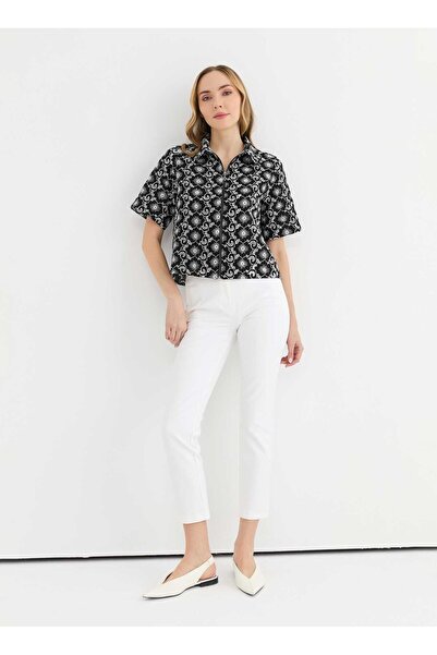 Selen Standart Siyah Kadın Ceket 25YSL1484