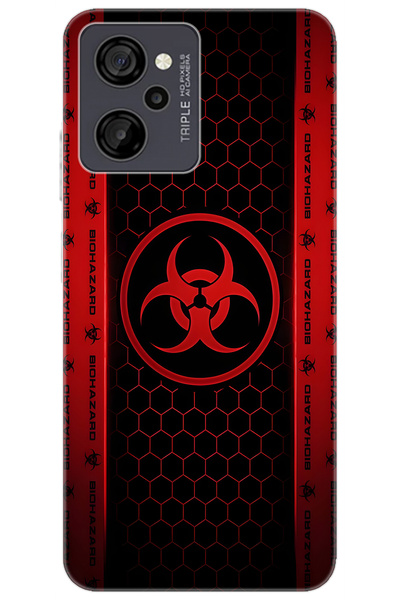 CASPER Via M40 / Via M45 Uyumlu Kılıf Desen Baskılı Silikon Biohazard STK:754 CP-uDwQorJ