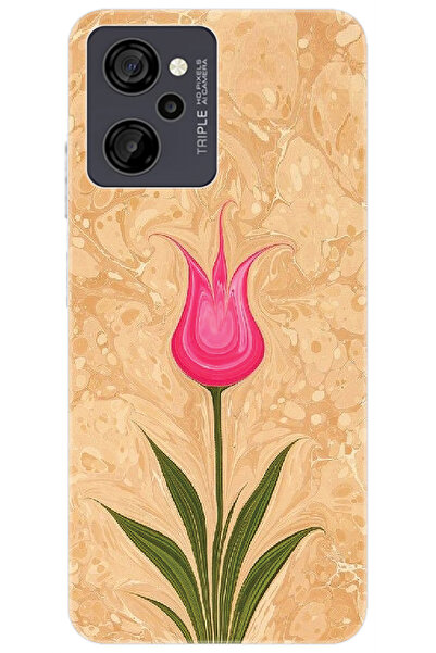 CASPER Via M40 / Via M45 Uyumlu Kılıf Desen Baskılı Silikon Lale Tasarım STK:544 CP-rvwhYBL