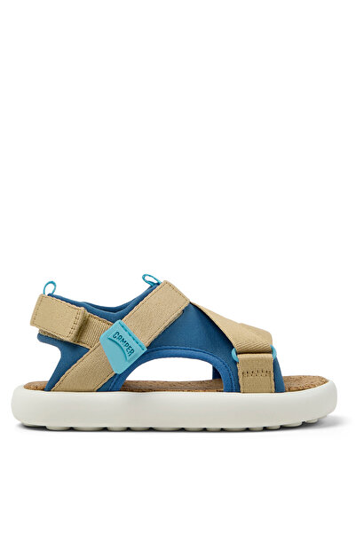 CAMPER Mavi - Bej Erkek Çocuk Sandalet Pelotas Flota Sandal Kids