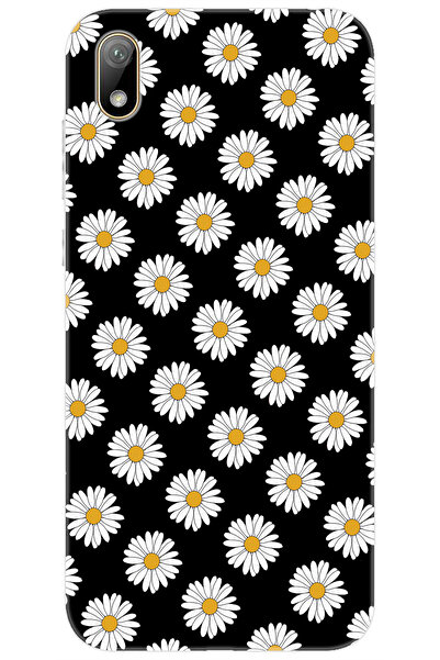 Ceppare Huawei Y5 2019 / Honor 8S Uyumlu Kılıf Desen Baskılı Silikon Papatya ...