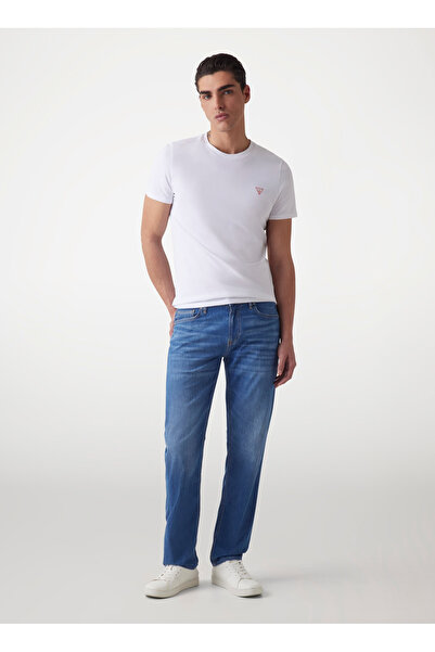 Guess Normal Bel Slim Fit Erkek Denim Pantolon M5GAN2D5MZ2R1FW ANGELS ECO REGE