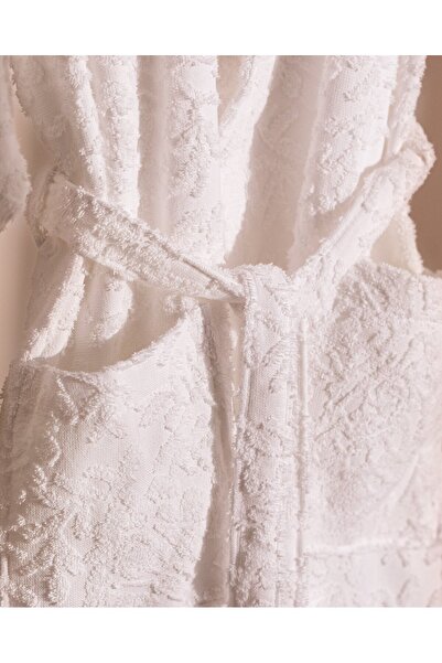 Madame Coco Roesia Schalkragen-Bademantel für Damen