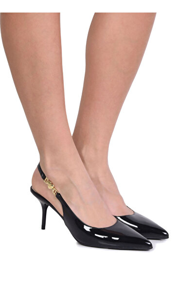 Love Moschino Deri Siyah Kadın Topuklu Ayakkabı JA10487G1M