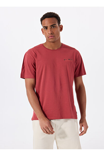 BİLLABONG Billabong TWIN PEAKS REGULAR SS 24A351528 Kiremit Bisiklet Yaka Reg...