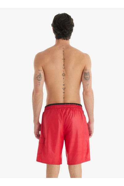 Blackspade Red Men's Shorts Swimwear 10763