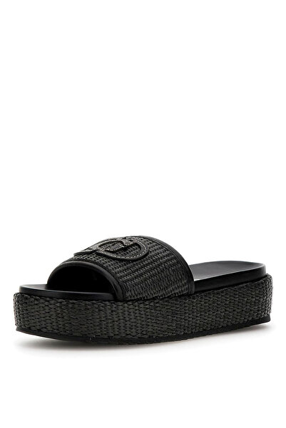 Guess Black Women's Slippers Fljlnyfab19-Black
