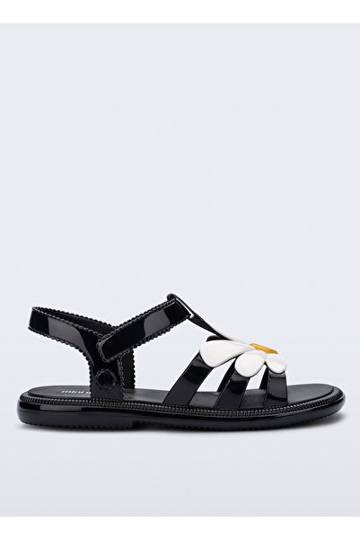 Melissa Siyah Kız Çocuk Sandalet HIP BLOOMY INF