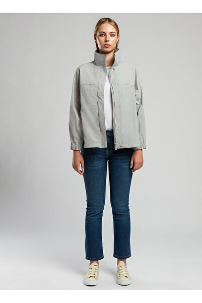 Lee Cooper Light Gray Women's Coat 252 Lcf 232001 Linette A. Gray