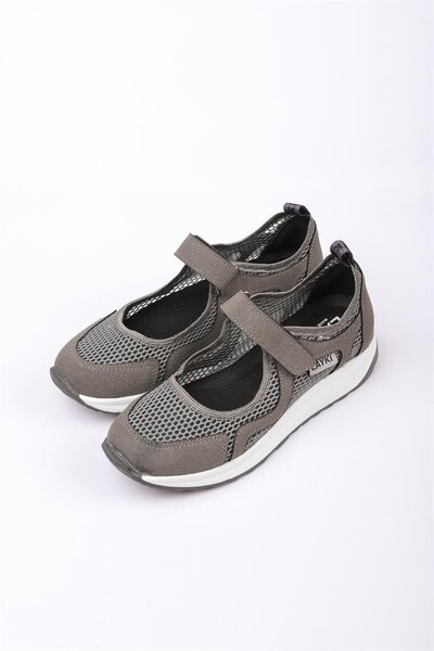 layki Costa Gray Colored Women's Casual Summer Shoes