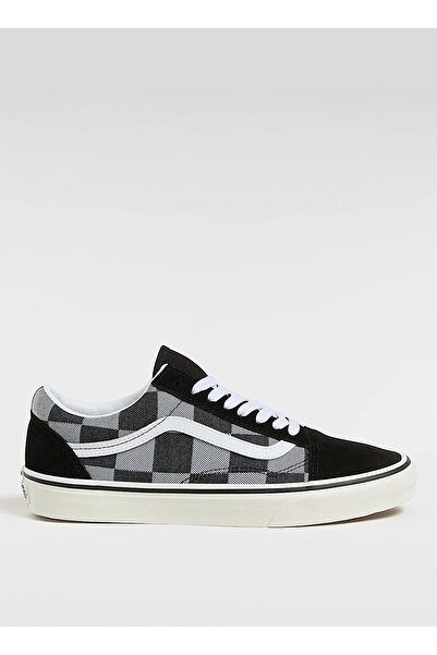 Vans VN000D5NBMA1-Old Skool Siyah Deri Erkek Lifestyle Ayakkabı