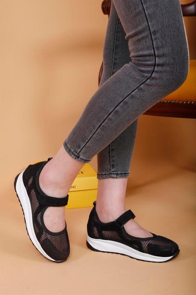 layki Costa Black Colored Women's Casual Summer Shoes