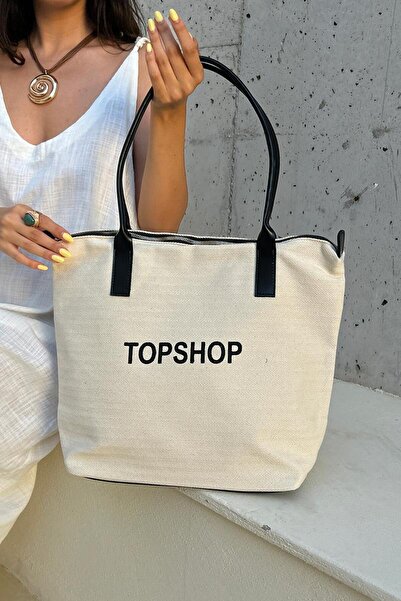 Shule Bags Poches Canvas Big Size Shoulder Bag Black