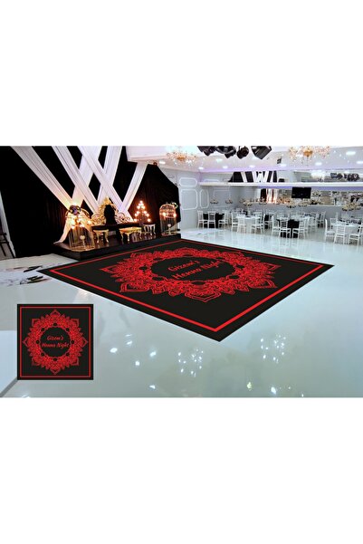 Baskı Madeni 300x300 CM TEK PARÇA & KINA & NİŞAN & SÜNNET DANS PİSTİ