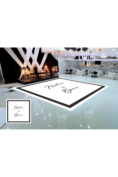 Baskı Madeni 300x300 CM TEK PARÇA & KINA & NİŞAN & SÜNNET DANS PİSTİ