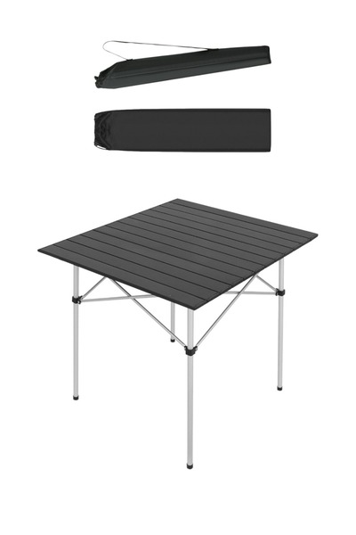 pratikoutdoor Alüminyum Katlanabilir Kamp ve Piknik Masası - Omuz Askılı Taşı...