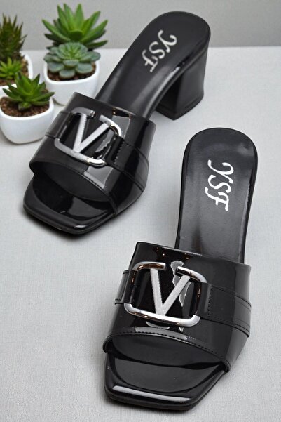 ISPARTALILAR 200V Flat Model 5cm Women's Heeled Slippers Shoes Wedding Engagement Evening Dress