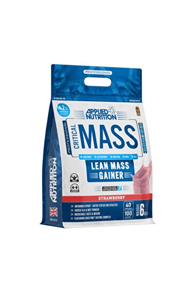 applied nutrition مكمل غذائي لزيادة الكتلة العضلية الهزيلة بنكهة الفراولة، 6 كجم