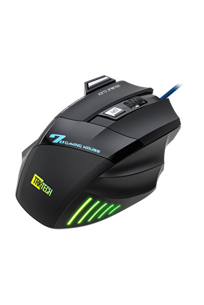 TrkTech X7 E-Spor Oyuncu Mouse RGB 7 Tuşlu Kablolu Gaming Mouse