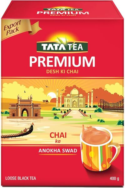 Tata شاي فاخر بمزيج فريد من نوعه، مصنوع خصيصًا لعشاق الشاي، عبوة شاي أسود سائ...