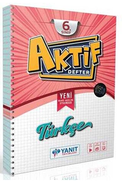 Yanıt Yayınları Yanıt 6. Sınıf Türkçe Aktif Defter