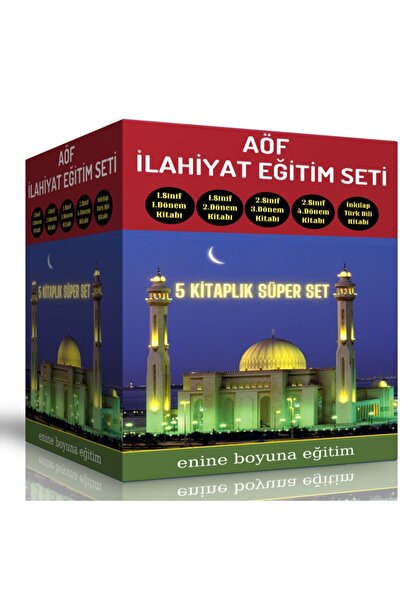 Enine Boyuna Eğitim AÖF – İLAHİYAT EĞİTİM SETİ (5 KİTAPLIK DEV SET)