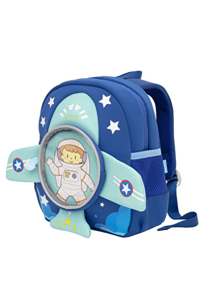 Moon حقيبة ظهر للأطفال من سن 3 إلى 6 سنوات - تصميم ثلاثي الأبعاد ممتع، أحزمة مبطنة مريحة