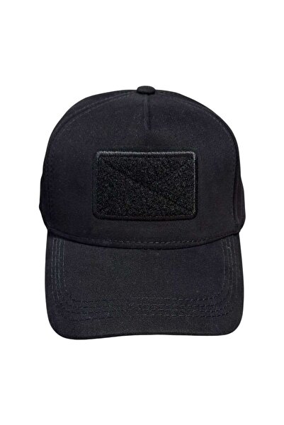 Ex Patch Siyah Renk Taktikal Taktik Şapka