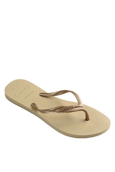 Havaianas Μπεζ γυναικείες παντόφλες παραλίας 4147115