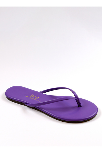 Tkees Papuci de plajă pentru femei violet TK-2123