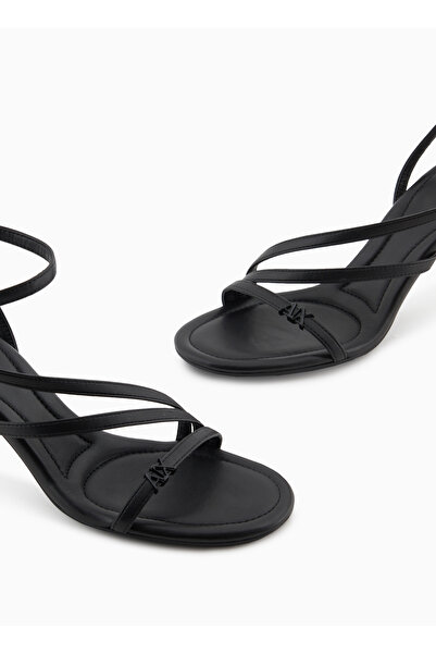 Armani Exchange Siyah Kadın Topuklu Ayakkabı XDP058