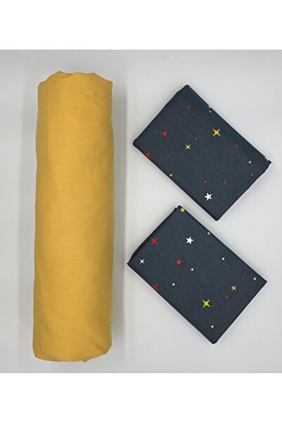 pınarhome collectıon 100% COTTON FABRIC RUBBERED SHEET+PILLOW CASE CORNER DEEP 28-30 CM SOFT FABRIC NEW SEASON