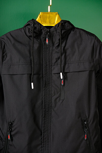 Pina Kids Εποχιακό παλτό με κουκούλα και φόδρα για αγόρι