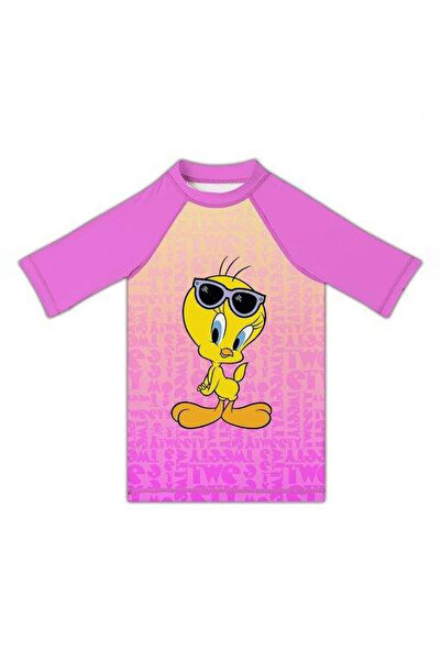 SLIPSTOP Desenli Pembe Kız Çocuk T-Shirt ST2512050001